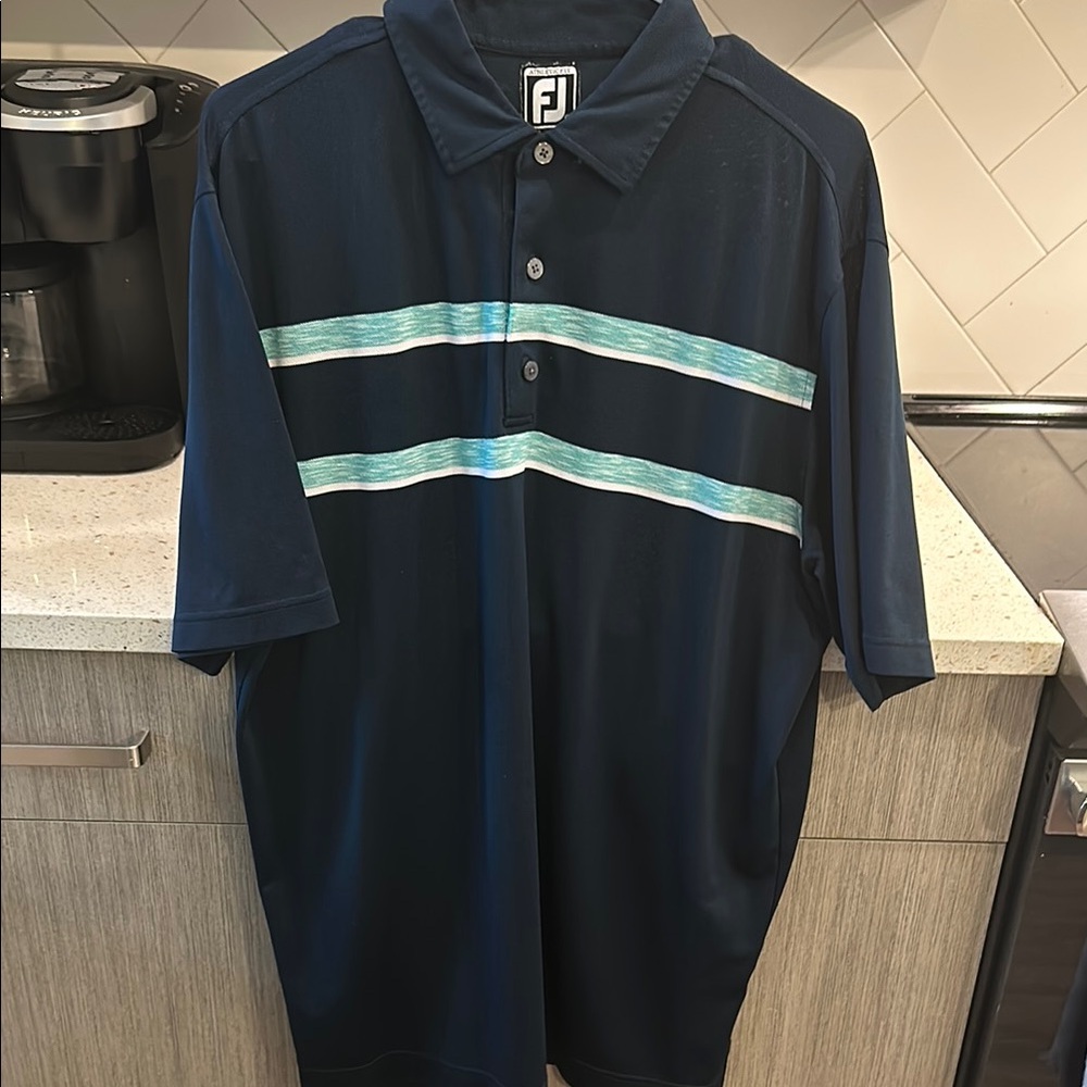 FootJoy Men's Navy Blue Polo Shirt